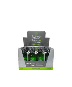 Kanva Focus + Flow 12ct 60ml Shot 12pk Master Case