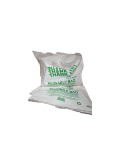 Reusable Bag White 13inx7inx21in