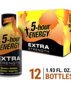 5 Hour Energy Extra Strength Peach Mango