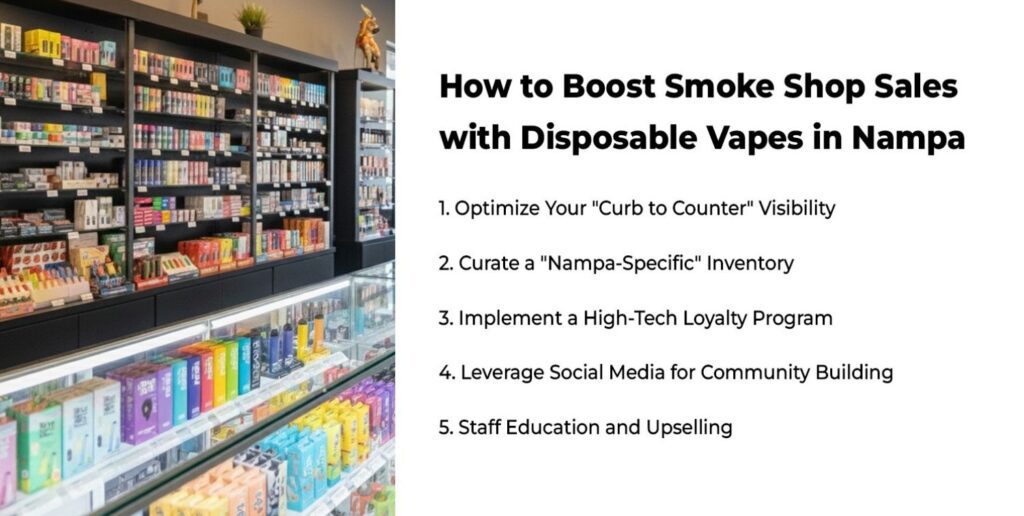 Boost Smoke Shop Sales with Disposable Vapes in Nampa