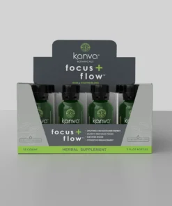 Kanva Focus + Flow 12ct 60ml Shot