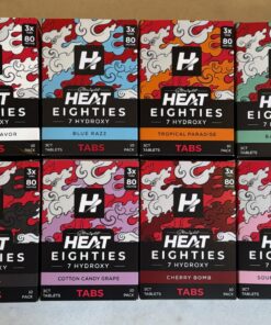 Straight Heat Eighties 7-Hydroxy 3ct 80mgTab 10pk Baja Blast