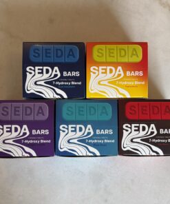 Seda Bars 7-Hydroxy 6ct 100mg 6pk Tropical Punch